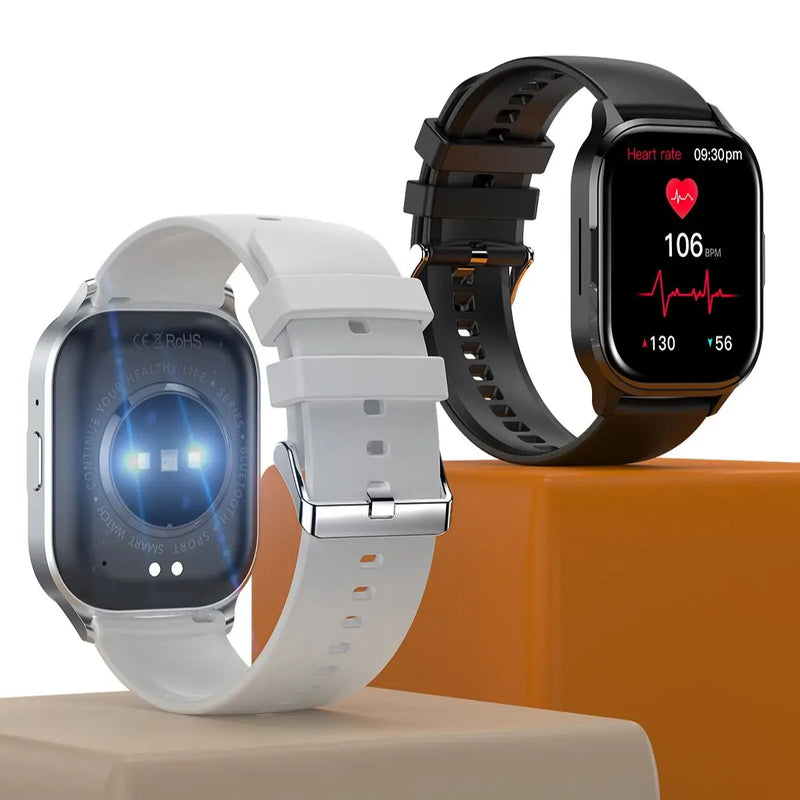 2024 2.01-Inch Couple's Smartwatch – Bluetooth Calling & Fitness Tracker