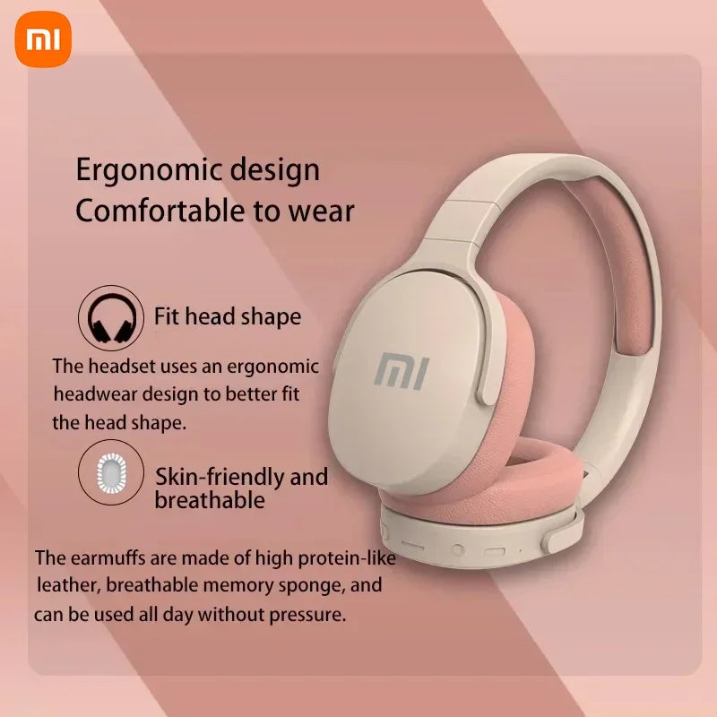 Xiaomi Original P2961 Wireless Headphones – Bluetooth 5.3 Earphones for Samsung & iPhone, HIFI Stereo Sound, Gaming Earbuds with Mic