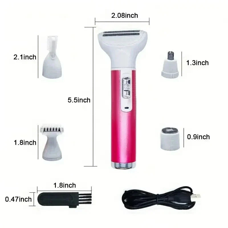 Xiaomi Electric Female Shaver – All-in-One Intimate Care for Armpit & Pubic Hair, Fast & Clean Trim for Women