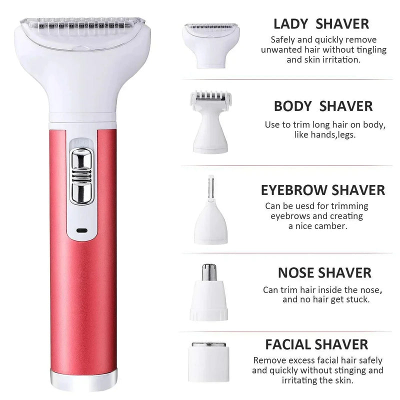 Xiaomi Electric Female Shaver – All-in-One Intimate Care for Armpit & Pubic Hair, Fast & Clean Trim for Women